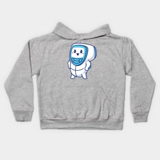 Cute Infrared Thermometer Cartoon Kids Hoodie